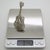 Vintage Italian Handmade Genuine Silver Classic Guitar Figurine Miniature, Made by Arpa Silversmith in Tuscany For Sale - Image 9 of 10