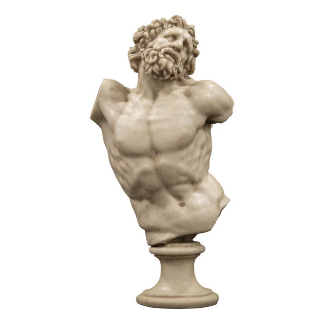 Reconstructed Marble Torso of the Laocoon For Sale