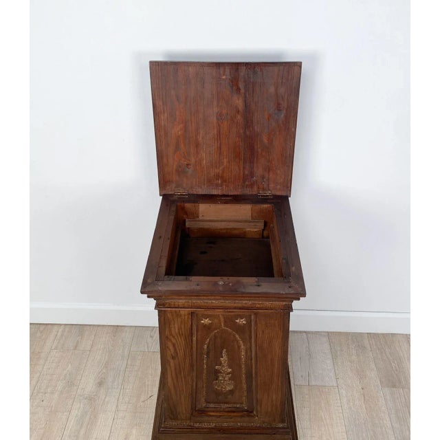 Victorian Victorian Pine Pedestal For Sale - Image 3 of 12