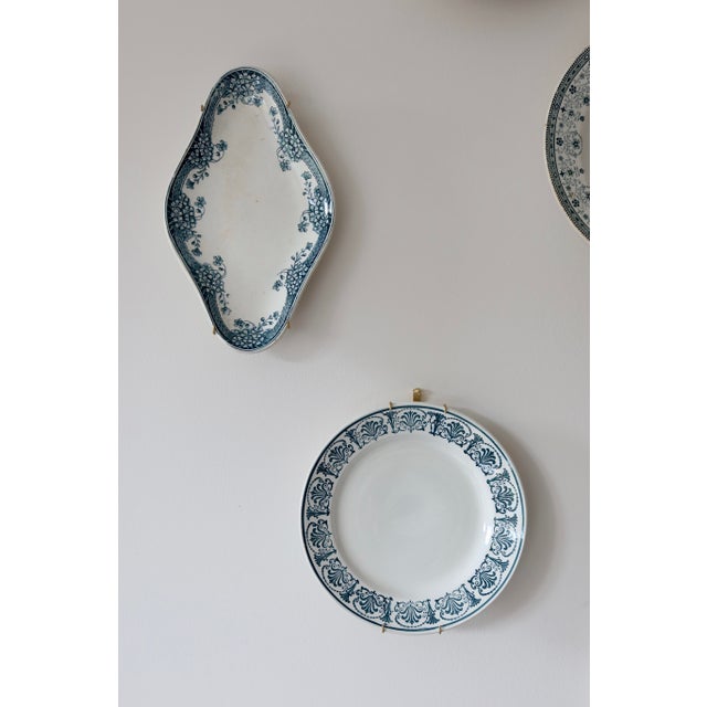 Ceramic Vintage Wall Composition in Earthenware and Ceramic, 1950s, Set of 5 For Sale - Image 7 of 10