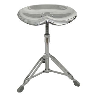 Beat Stool in Chrome by Yasuaki Sasamoto for Dulton For Sale