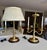 Pair Brass Bouillotte Candleholder Table Lamps Wildwood For Sale - Image 15 of 15