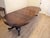 Antique Walnut Pedestal Dining Table For Sale - Image 4 of 9