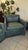 Aqua Bernhardt "Delano" Leather Club Chairs For Sale - Image 8 of 12