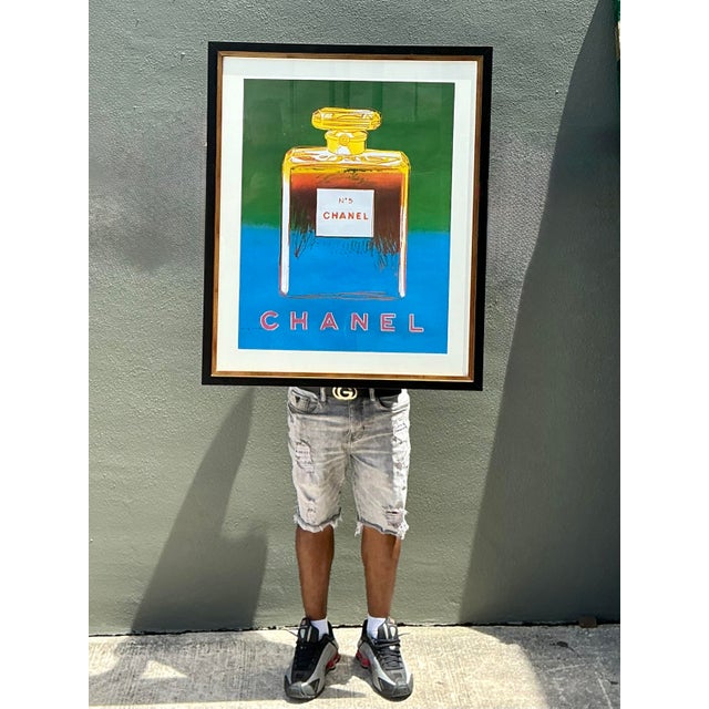 Andy Warhol Vintage Andy Warhol for Chanel Number 5 Poster For Sale - Image 4 of 12