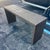 Animal Skin 1980s Vintage Modern Faux Shagreen Console Table - Karl Springer Style For Sale - Image 7 of 8