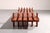 Brown Italian Modern Teak Bench, 1960s For Sale - Image 8 of 11