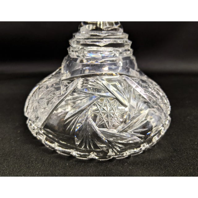1920s Imperial Glass Pedestal Compote For Sale - Image 5 of 7