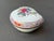 Ceramic Vintage Herend Porcelain Heart Trinket Box For Sale - Image 7 of 17