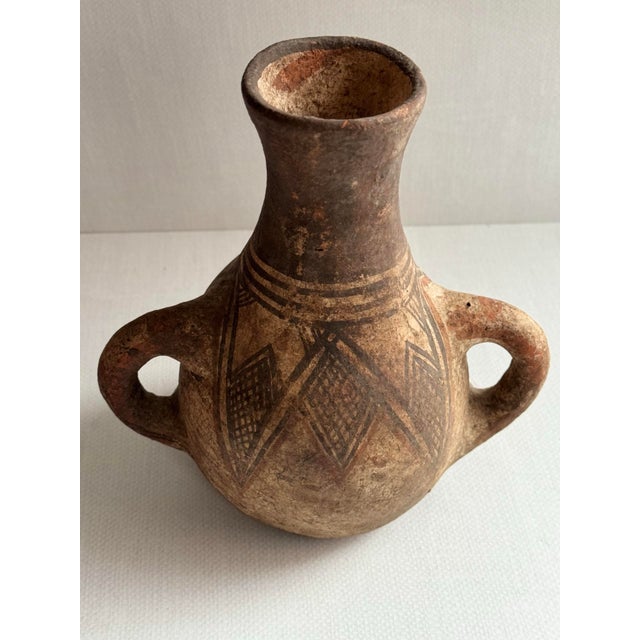 Moroccan 19th Century Moroccan Berbe Terracotta Jug For Sale - Image 3 of 12