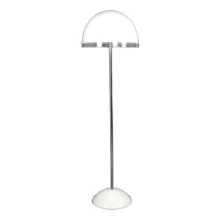 White Baobab Floor Lamp from Guzzini, Italy, 1970s For Sale