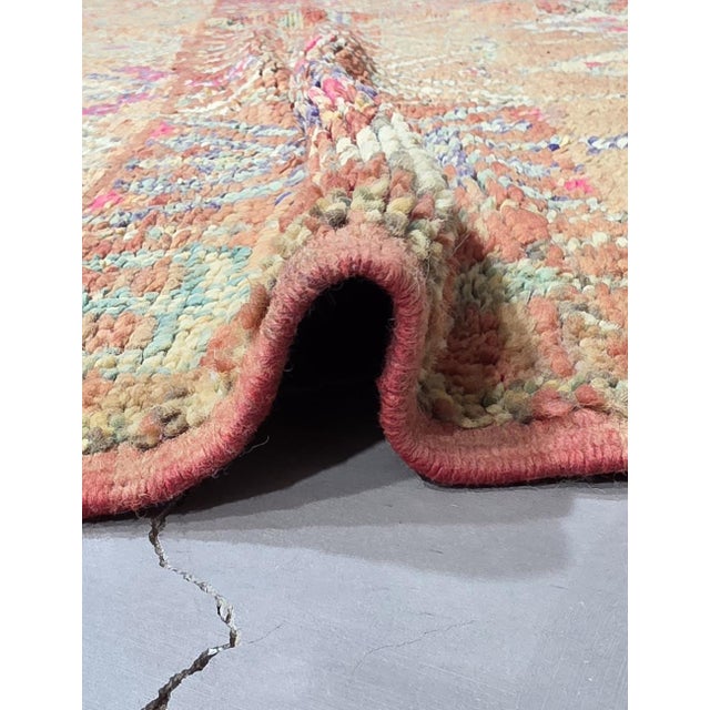 Vintage Wool Area Rug - 11 X 7.1 Ft For Sale - Image 4 of 6