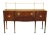 Old Colony Federal Mahogany Sideboard W. Gallery For Sale