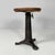 Italian Industrial Round Stool in Wood and Cast Iron, 1930s For Sale - Image 4 of 18