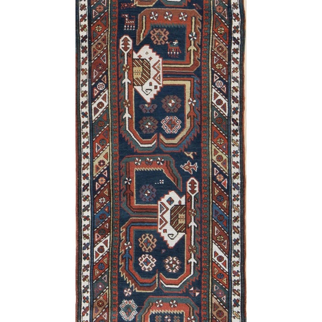1900 - 1909 1900s Antique Persian Runner For Sale - Image 5 of 7
