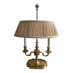 1960s Frederick Cooper Brass Bouillotte Lamp