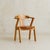 French Octagonal Oak Dining Table with Four Chairs, 1960s For Sale - Image 11 of 11