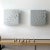Pair of unique "Sternenregen" perforated metal wall lights by Evert Jelle Jelles for Raak Amsterdam, in powder coated...