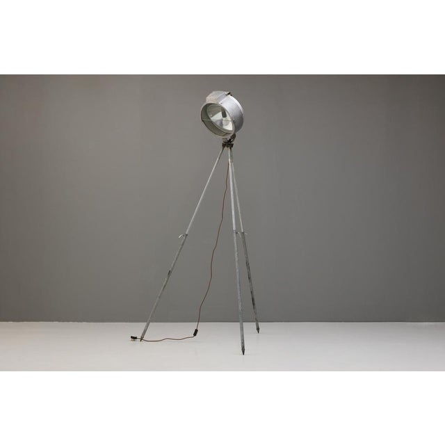 Fantastic British Bullfinch Floodlight. Originally a propane light, converted and professionally re-wired. Stood on...