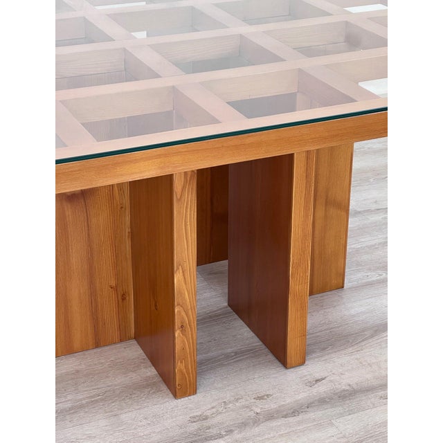 Poltronova Regolo Dining Table by Gianfranco Fini for Poltronova, 1975 For Sale - Image 4 of 6