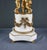 Bronze and Marble Putti Mantelpiece Set, 1800s, Set of 3 For Sale - Image 12 of 18