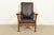 A gorgeous antique Mission or Arts & Crafts period open arm Morris reclining lounge chair By Lifetime Furniture USA, Circa...
