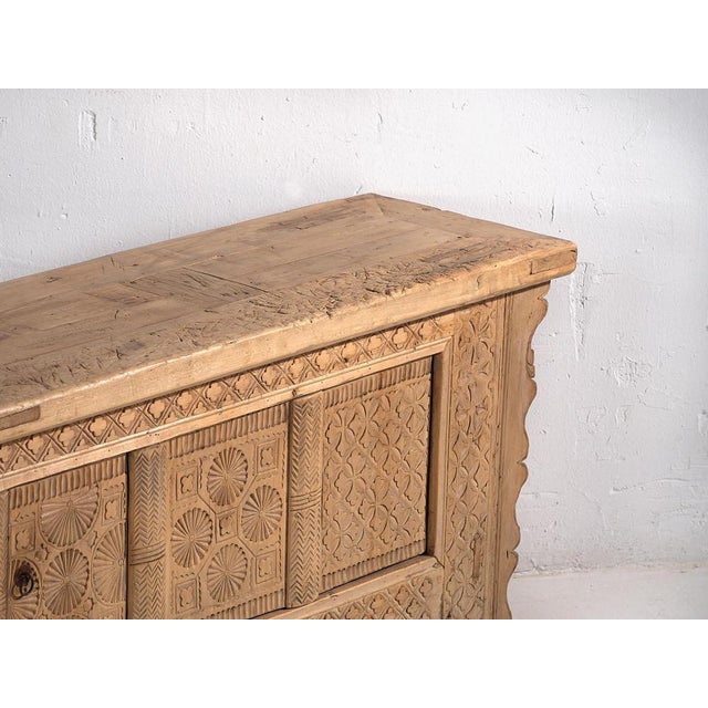 Antique Hand Carved TV Cabinet, 1900 For Sale - Image 4 of 18