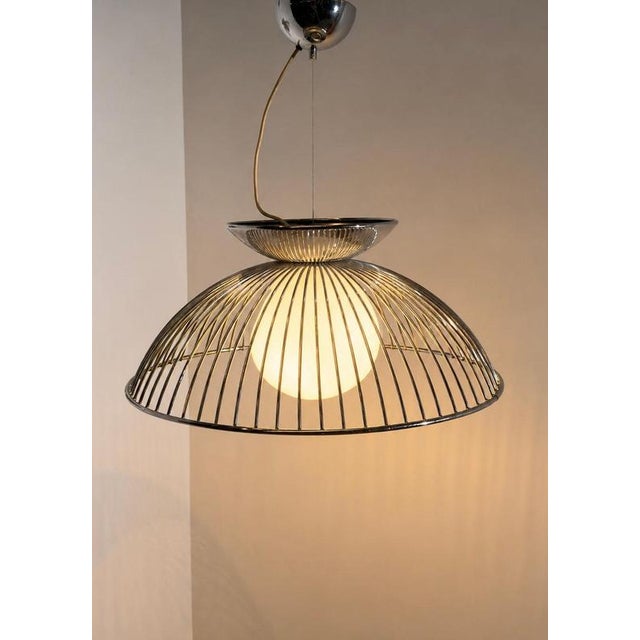 Vintage Moana Pendant Lamp from Guzzini For Sale - Image 5 of 5