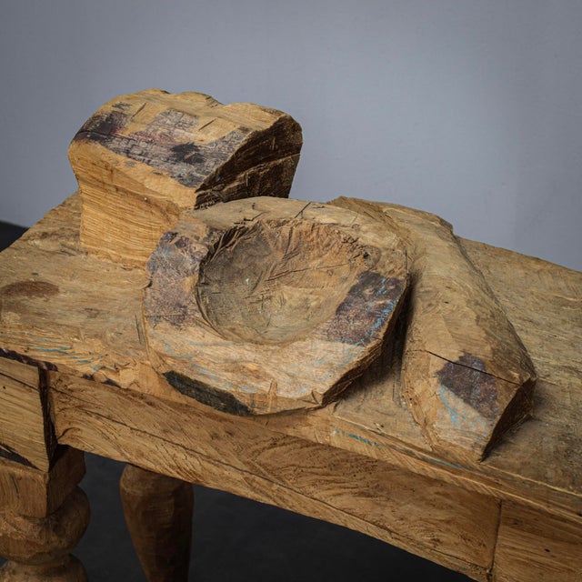 Emile Van Der Kruk, Sculptural Loaves & Fishes Table, 2000s, Wood For Sale - Image 6 of 9