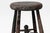 Brown Late 19th Century Rustic Wooden Stool With Iron Stretcher For Sale - Image 8 of 18