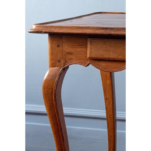 Louis XV French Walnut Table, 1750 For Sale - Image 9 of 14