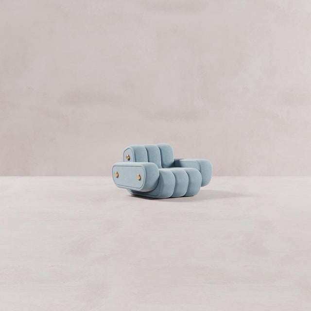 Dakota Armchair by Porus Studio For Sale - Image 9 of 18