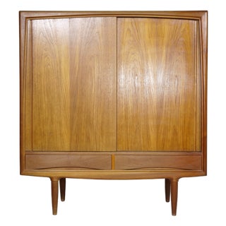 Mid-Century Modern Teak Highboard by Axel Christensen for ACO Møbler, 1960s For Sale