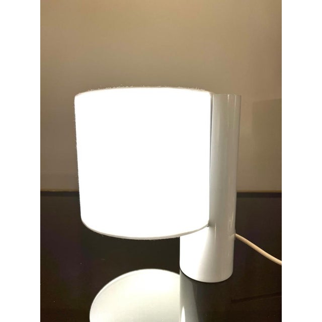 Lamp in very good vintage condition, with patina, the lampshade has been replaced. The switch is modern, fitted with an...