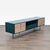 Mid-Century Modern Anthropologie Presti Rattan Three Drawer Media Console, Attributed For Sale - Image 3 of 10