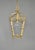 Louis XVI Style Brass Hanging Lantern, 1920s For Sale - Image 15 of 16