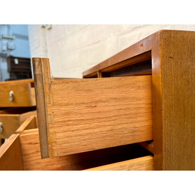 Mid-Century Modern Maple and Mosaic Set by National of Mt. Airy For Sale - Image 4 of 14