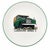 White Vintage Land Rover Series 2 Porcelain Dish Made in England For Sale - Image 8 of 9