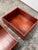 Asian Vintage Red Finish Wood Nesting Tray Boxes, Set of Four For Sale - Image 3 of 12