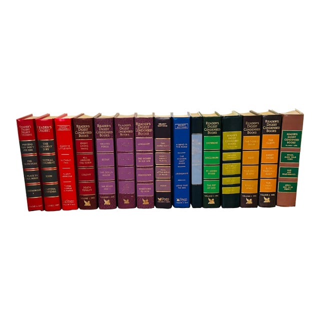 1970s Colorful Set of Reader’s Digest Books- Set of 15 For Sale