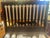 Beautiful service for 12 in great condition. Has been used one time. Includes 4 serving pieces. In original wooden chest...