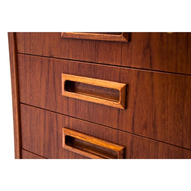 Vintage Danish Teak Desk, 1960s For Sale - Image 12 of 16