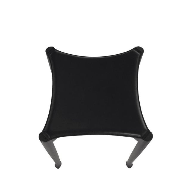 Gaulino Stool Black by Oscar Tusquets for BD Barcelona For Sale - Image 3 of 6