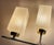 Mid-Century Modern French Glass Sconces, 1960s, Set of 2 For Sale - Image 6 of 18