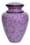 Vintage Cloisonné Enamel Lavender Floral Lidded Jar / Tea Caddy For Sale
