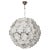 White Lotus Murano Glass Sputnik Chandelier by Simoeng For Sale - Image 9 of 9