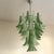 2020s Contemporary Mazzega-Style Frosted Green Random Glass Chandelier For Sale - Image 5 of 16