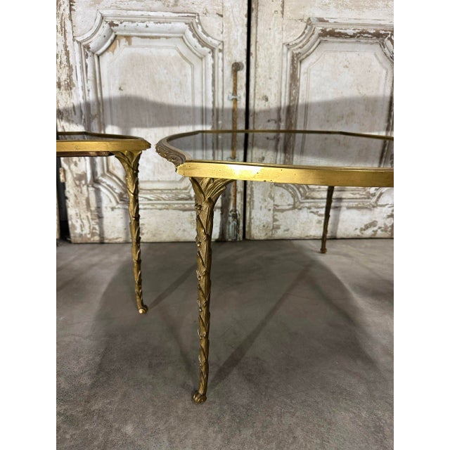 French Bronze Coffee Table from Maison Bagues, 1950s For Sale - Image 14 of 17