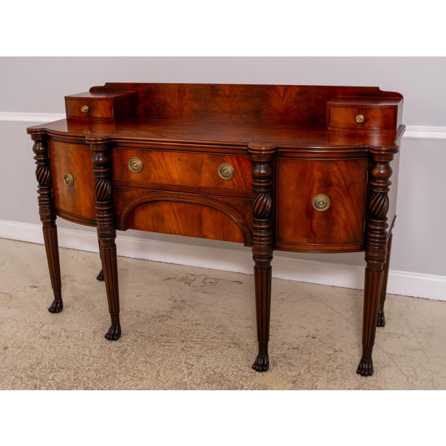 Age: Approx: 20 Years Old Details: Carved Paw Feet Dovetailed Drawer Construction High Quality Construction Felt Lined...