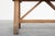 French Rustic Oak Trestle Bench, 1890s For Sale - Image 4 of 13
